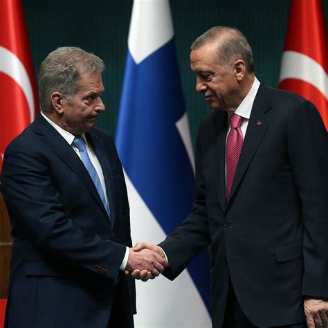 Finland’s president in Turkey for talks on NATO bid
